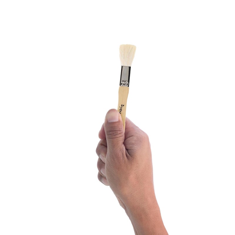 Pro Art Bristle Hake Paintbrush, Natural - Image 3